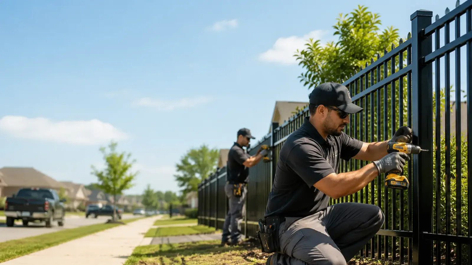 Metal Fence Installation in Monett, MO